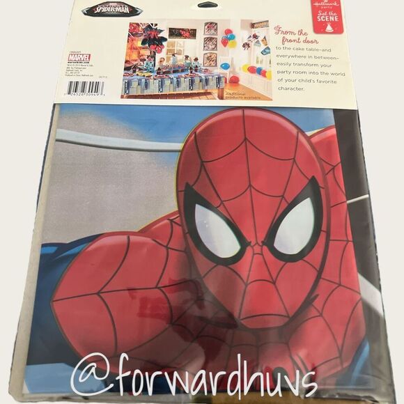 Bundle Sale 3 for $15 | Spider-Man Hallmark Party Door Banner - Picture 3 of 7